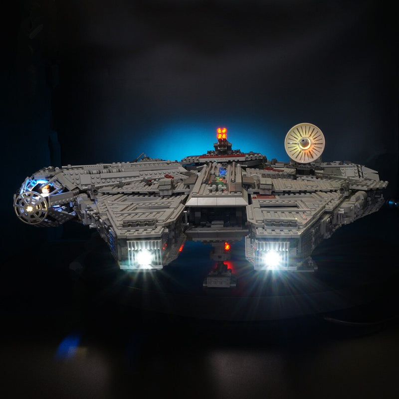 Led Light Kit For Ultimate Wars Millennium Falcon 10179 And 05033