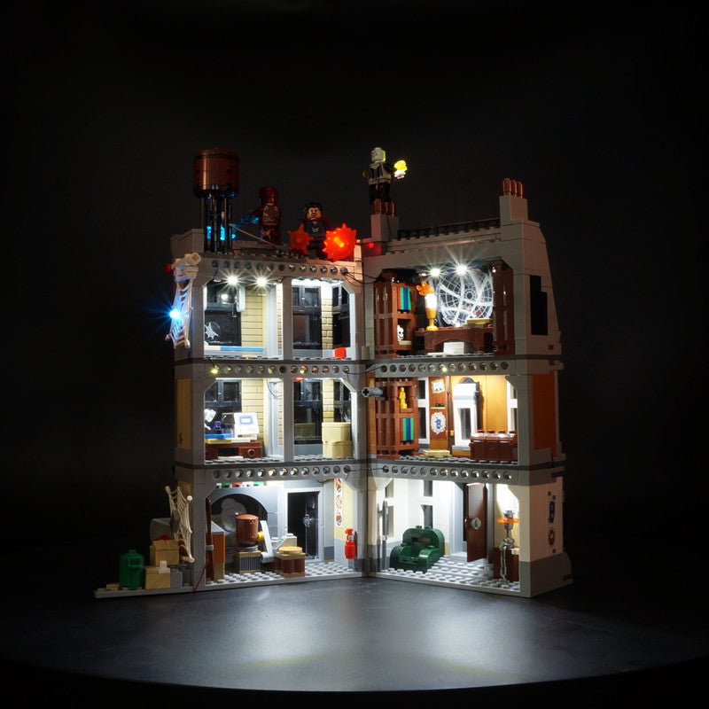 Led Light Kit for The Sanctum Sanctorum Showdown #76108