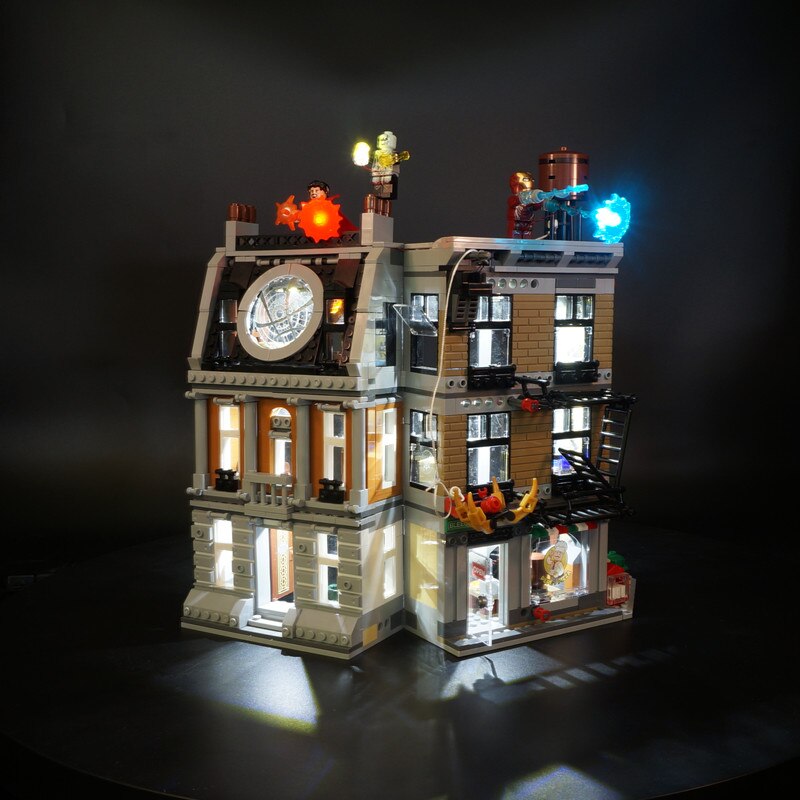 Led Light Kit for The Sanctum Sanctorum Showdown #76108