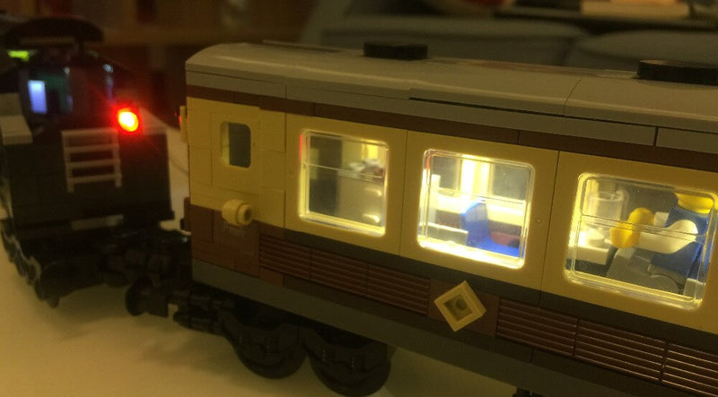 LED Light Kit for Emerald Night Train #10194 and #21005