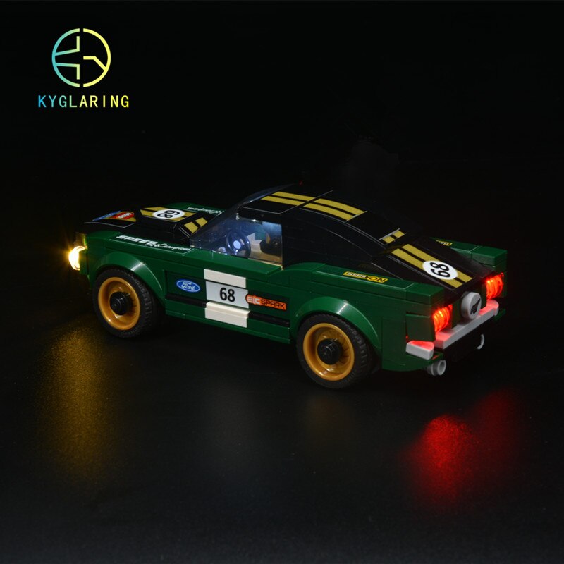 LED Light Kit for Speed Champions 1986 Mustang