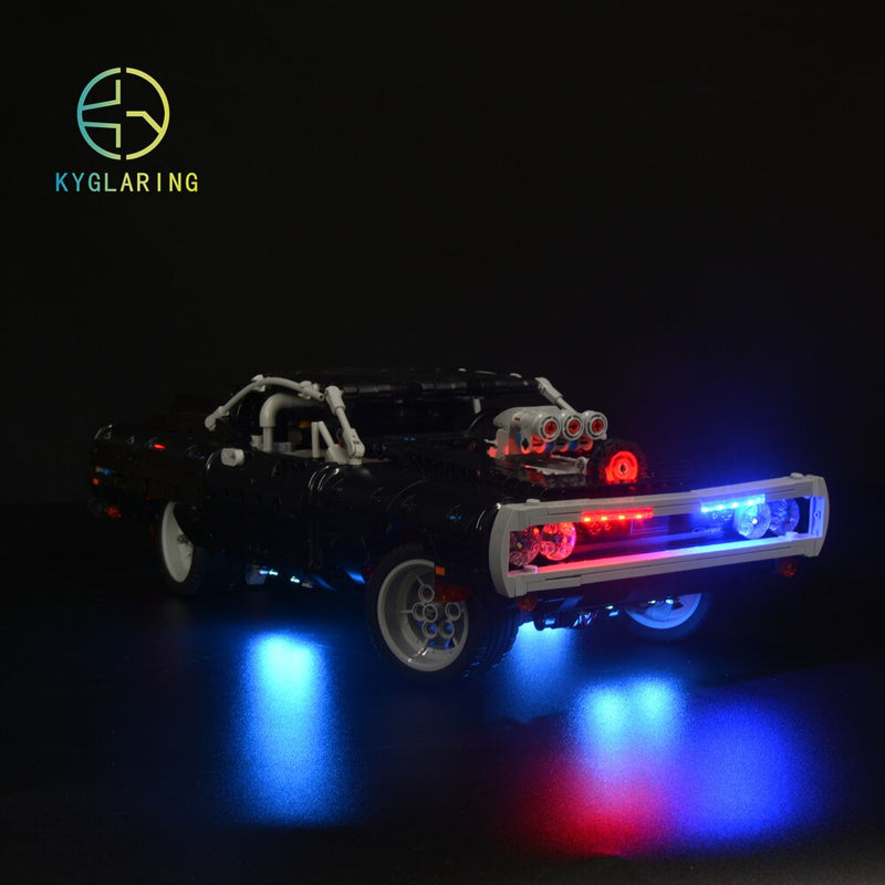 Led Light Kit For LEGO Dom's Dodge Charger 42111