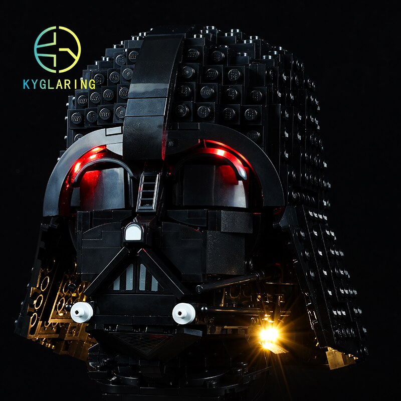 Led Lighting Set for 75304 Starwars Darth Dark Lord Vader Helmet