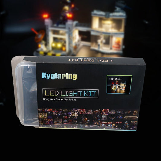 LED Light Kit For Avengers Compound Battle #76131