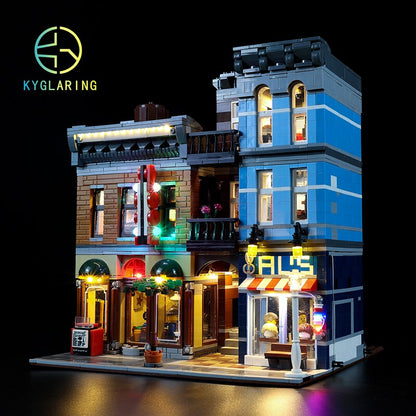 Led Lighting Set For Creator 10246 Detective's Office