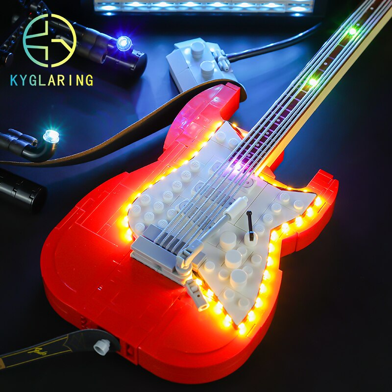 Led Lighting Set Ideas Fender® Stratocaster™ 21329 Classic Version