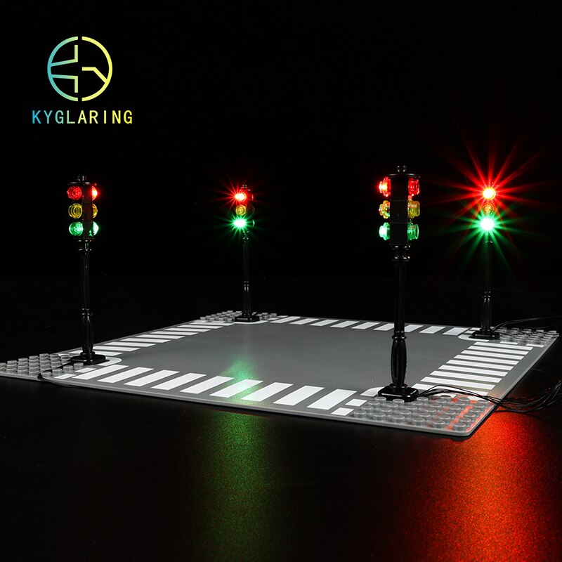 Led Lighting Set Street Traffic Signal Light For City Series