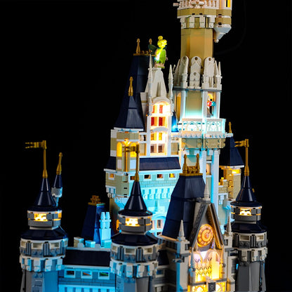 Led Lighting Set for Cinderella Princess Castle #71040