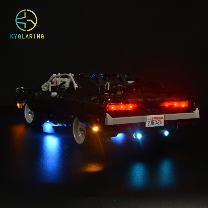 Led Light Kit For LEGO Dom's Dodge Charger 42111