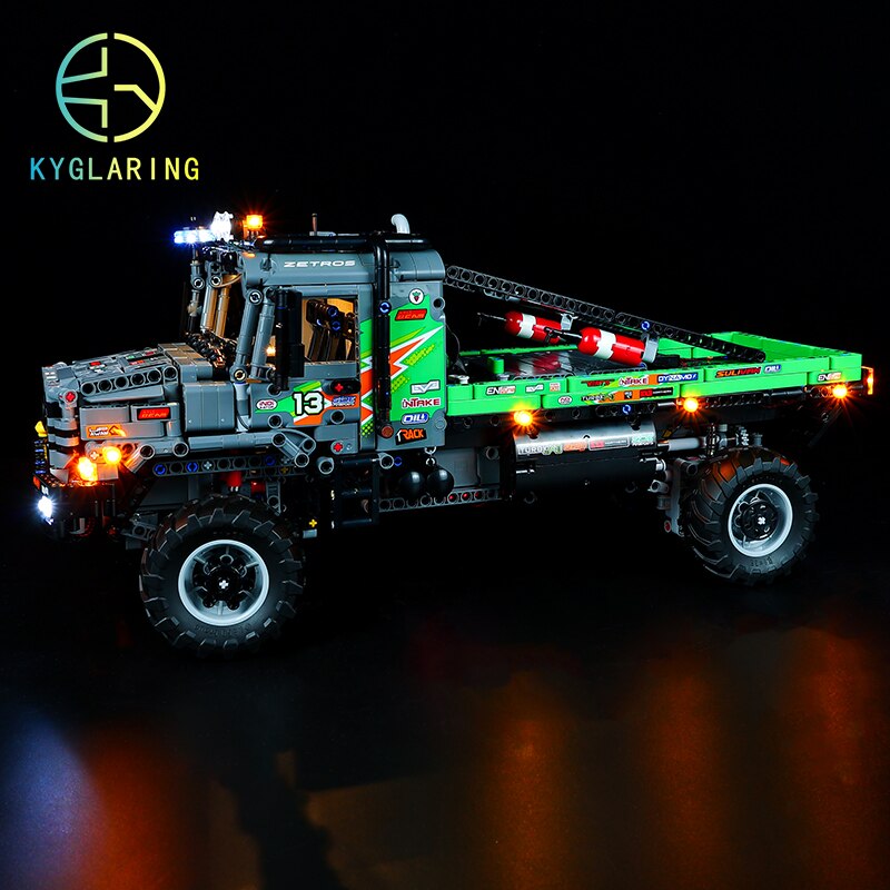 Led Lighting Set For 4x4 Crawler Mercedes-Benz Zetros Trial Truck 42129