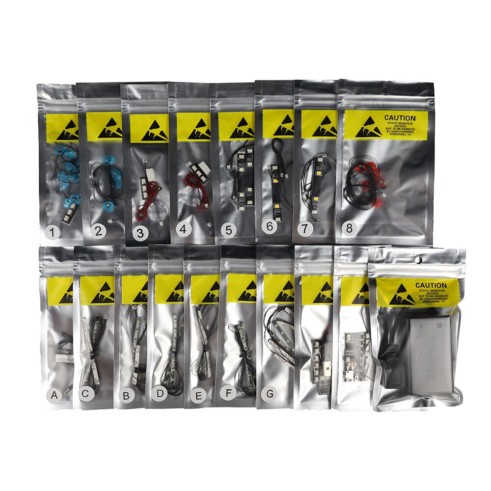 LED Light Kit for 1989 Batwing #76161
