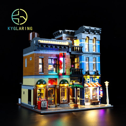 Led Lighting Set For Creator 10246 Detective's Office