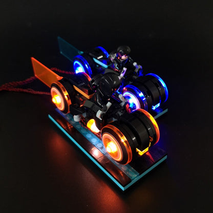 Led Light Kit For Tron Legacy Light Cycles Racing Motor Bike #21314