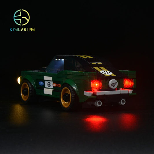 LED Light Kit for Speed Champions 1986 Mustang #75884