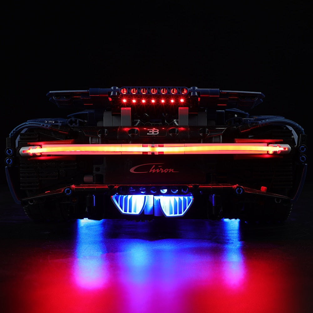 LED Light Kit For Technic™ Bugatti Chiron #42083