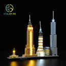 Led Lighting Set For Creator 21028 Architecture New York City