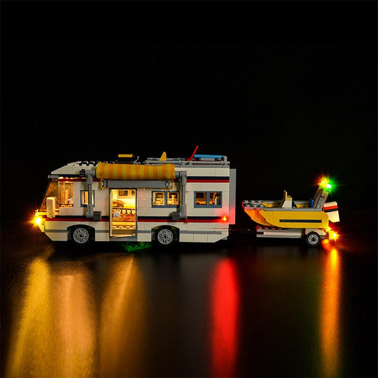 LED Light Kit for Creator The VACATION GETAWAYS #31052