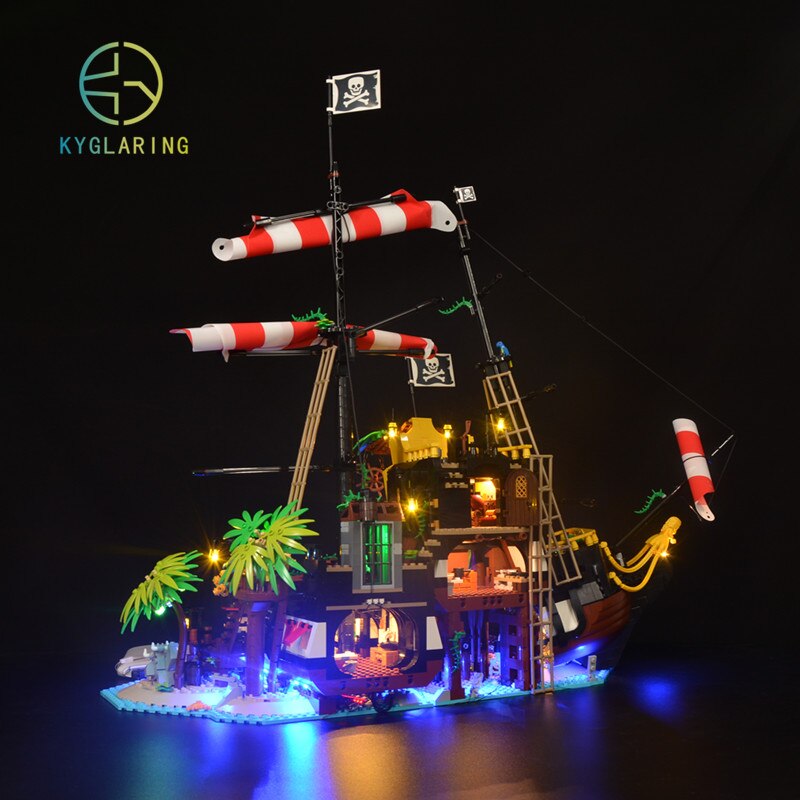 Led Lighting Set For Pirates of Barracuda Bay 21322