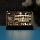 LED Light Acrylic Nameplate for LEGO Ideas Home Alone