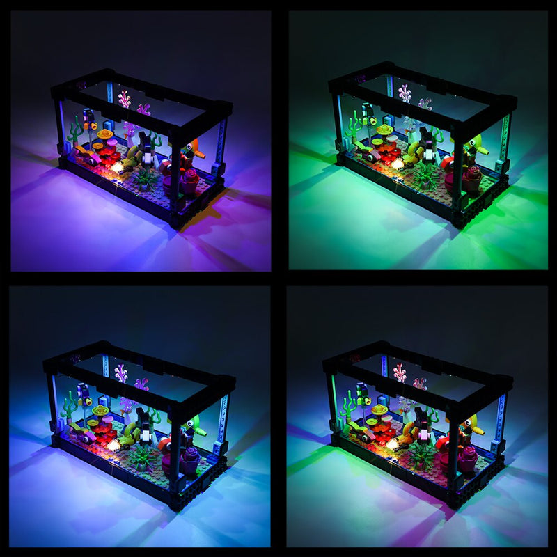 Led Light Kit For LEGO 31122 Fish Tank