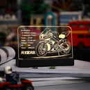 LED Light Acrylic Nameplate for BMW M 1000 RR